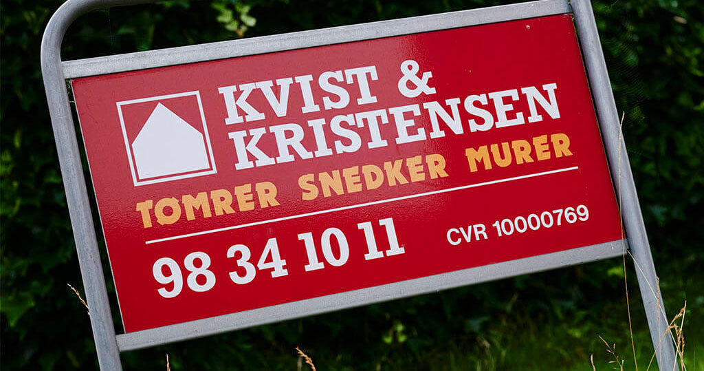 Få et tilbud på din næste tømrer eller mureropgave fra Kvist og Kristensen A/S